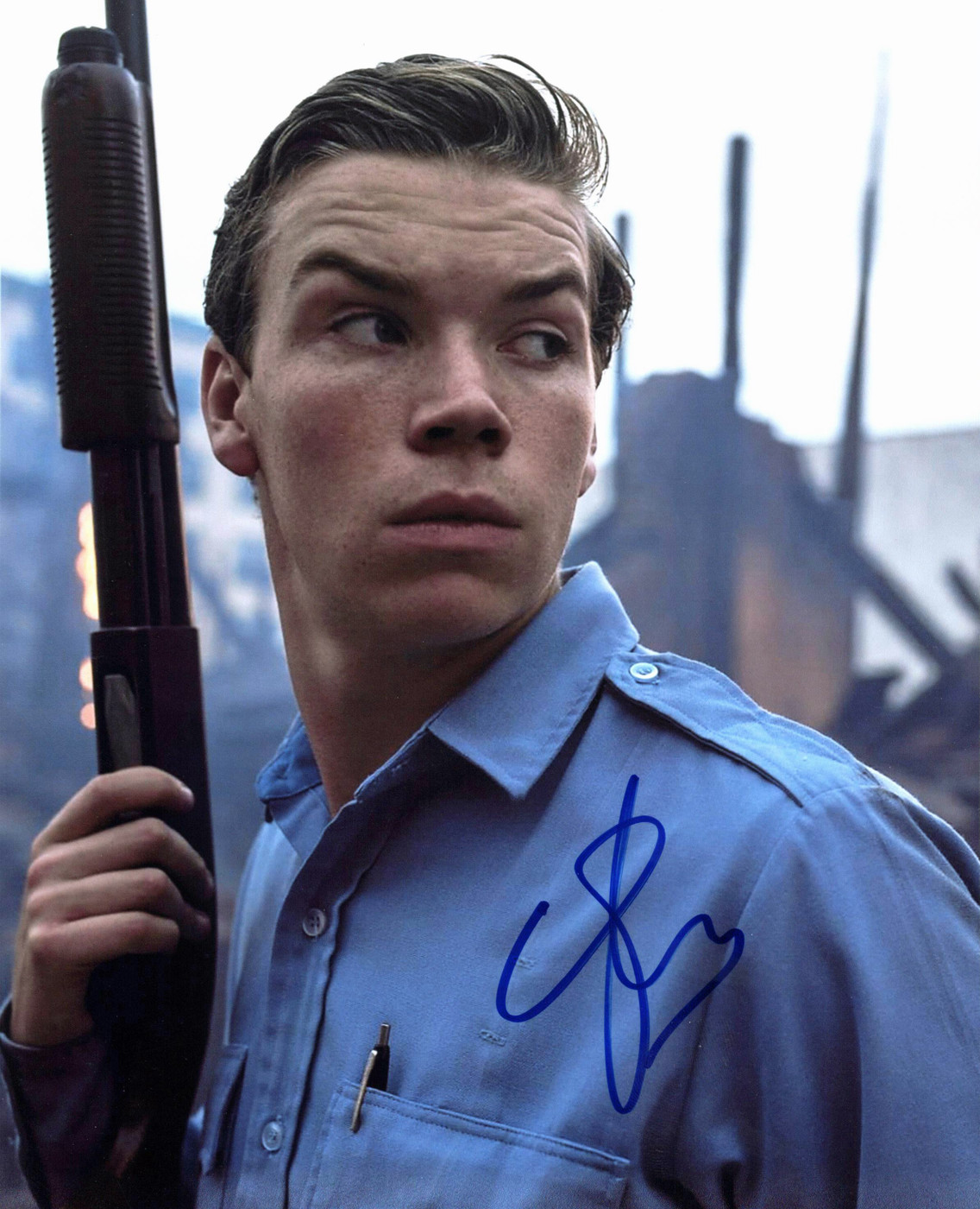 Will Poulter Detroit Authentic Signed 8x10 Photo Autographed BAS #C63723