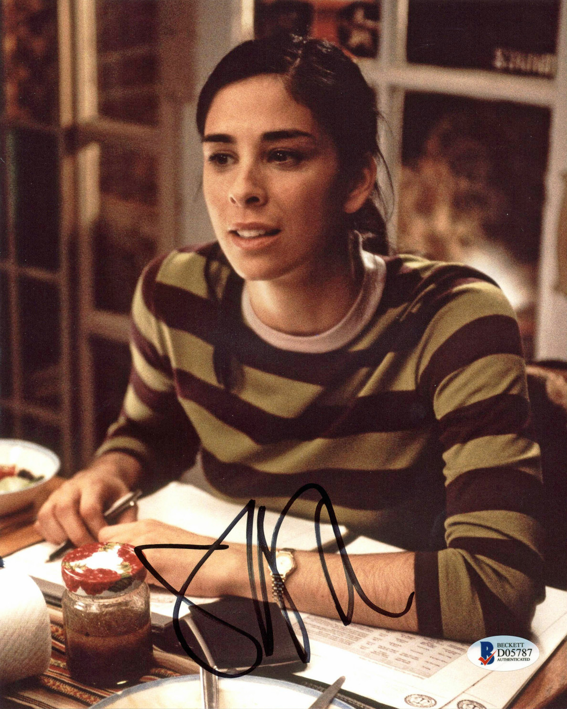 Sarah Silverman School of Rock Authentic Signed 8x10 Photo BAS #D05787