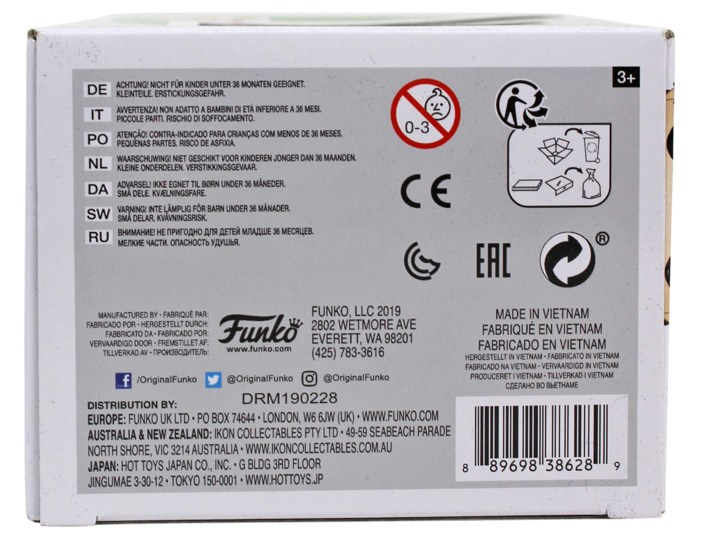 Chevy Chase Caddyshack "Ty!" Signed #720 Funko Pop Vinyl Figure BAS #P94309