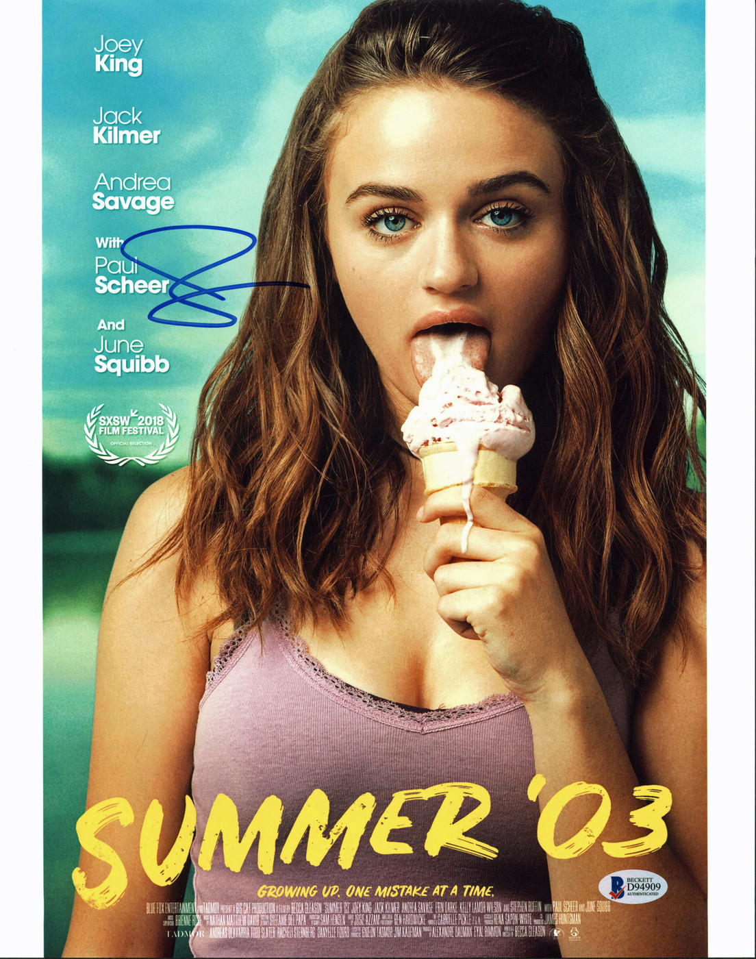 Paul Scheer Summer '03 Authentic Signed 11x14 Photo Autographed BAS #D94909