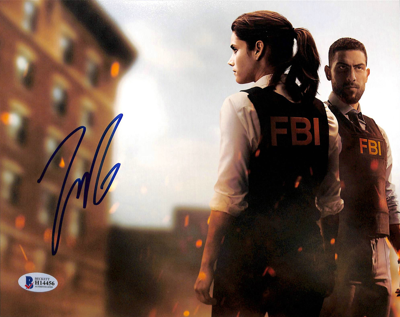 Zeeko Zaki FBI Authentic Signed 8x10 Photo Autographed BAS