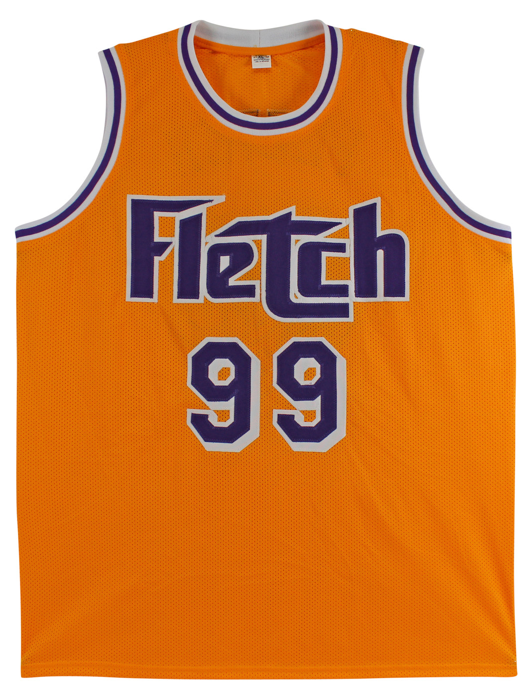 Chevy Chase Authentic Signed Yellow Fletch Jersey Autographed BAS Witnessed