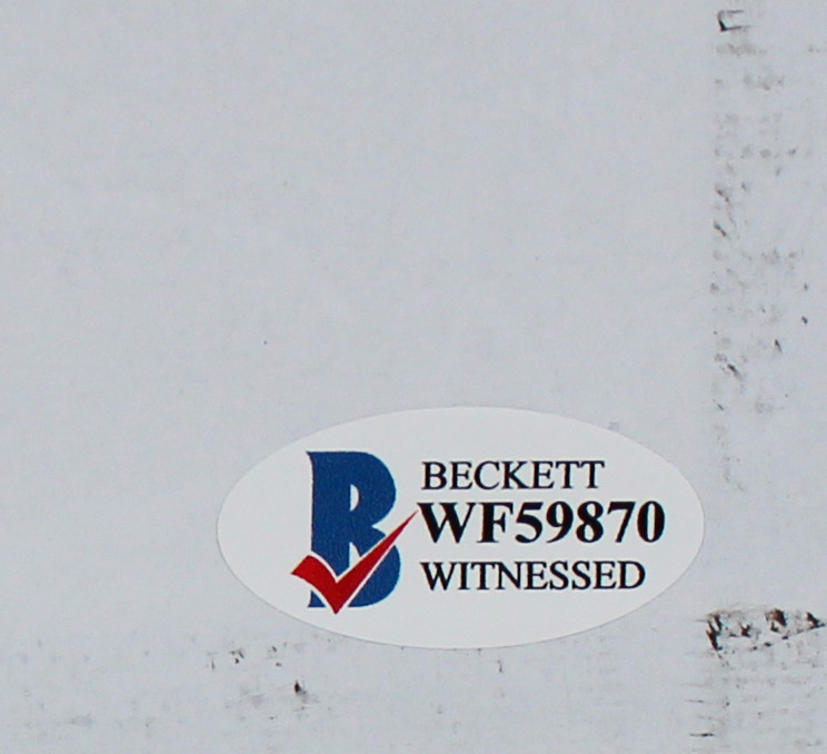 Ari Lehman "BITL, Jason 1" Signed 11x14 Canvas Hand-Drawn Sketch BAS #WF59870