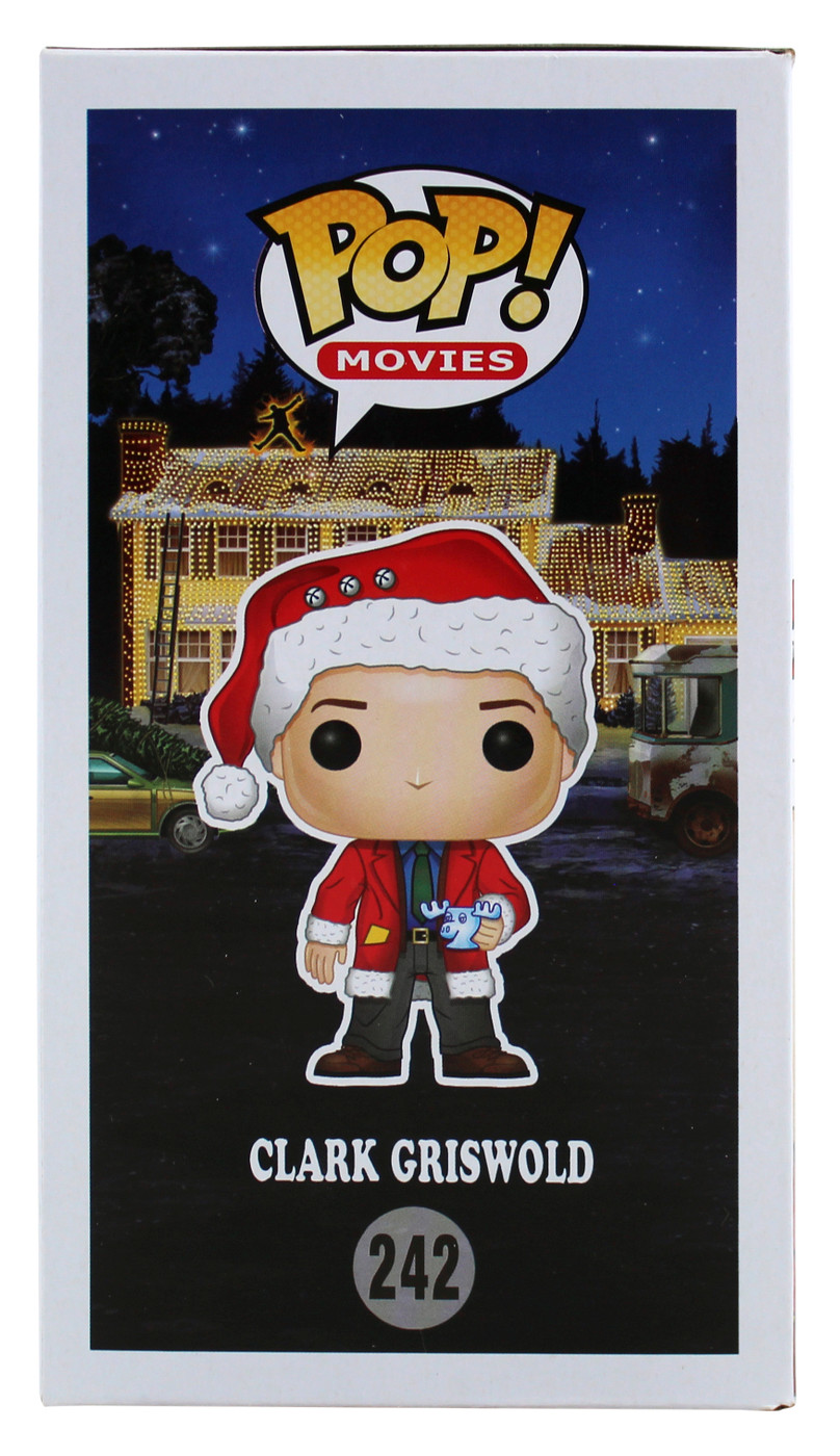 Chevy Chase Christmas Vacation Signed Funko Pop Vinyl Figure BAS Wit #WA33651