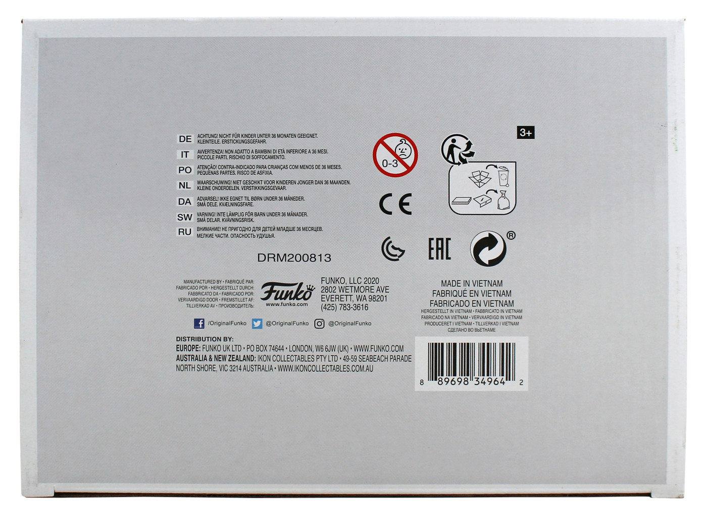 Chevy Chase Christmas Vacation Signed #90 Funko Pop Vinyl Figure w Green Sig BAS