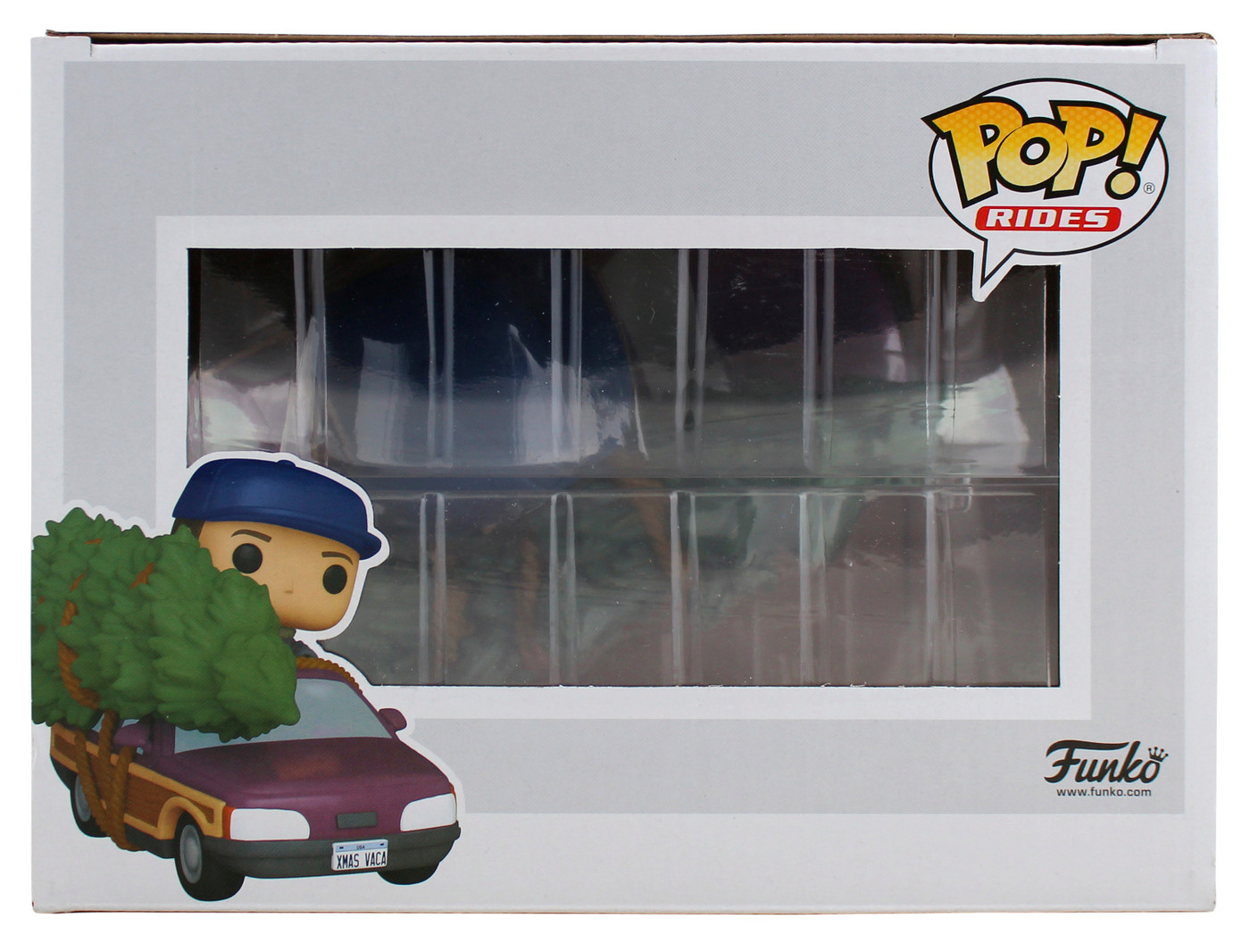 Chevy Chase Christmas Vacation Signed #90 Funko Pop Vinyl Figure w/ Blue Sig BAS