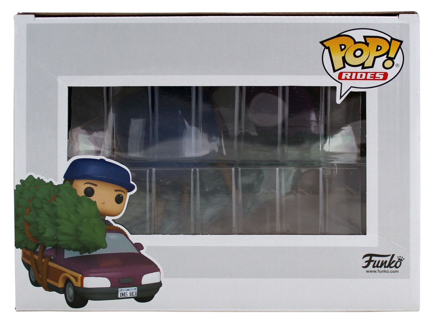 Chevy Chase Christmas Vacation Signed #90 Funko Pop Vinyl Figure w/ Red Sig BAS