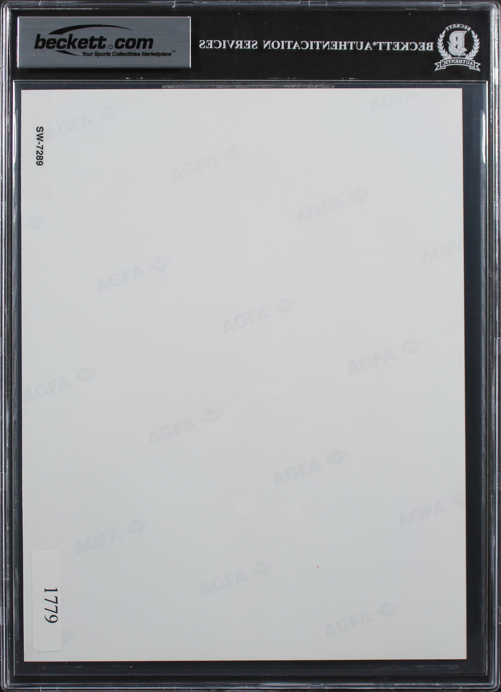 Kenny Baker & Warwick Davis Star Wars Signed 8x10 Photo Auto Graded 10! BAS Slab