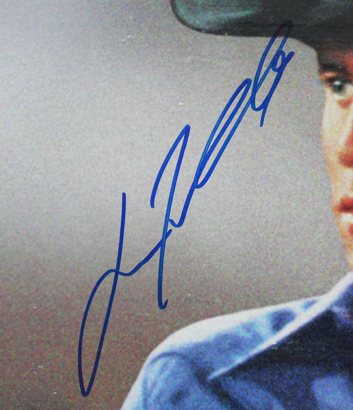 John Travolta Urban Cowboy Authentic Signed Laserdisc Cover BAS #BF88868