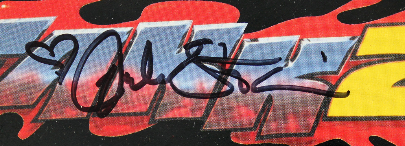 Julie Strain Signed Heavy Metal Fakk 2 Limited Blood Spattered Edition BAS