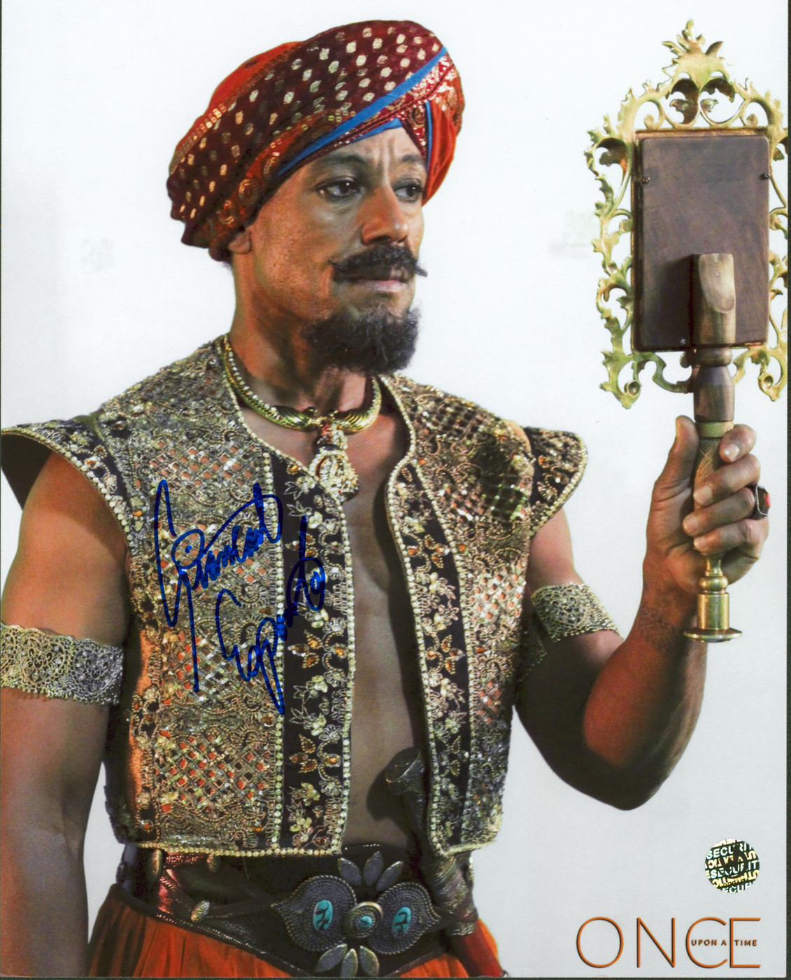 Giancarlo Esposito Once Upon a Time Authentic Signed 8x10
