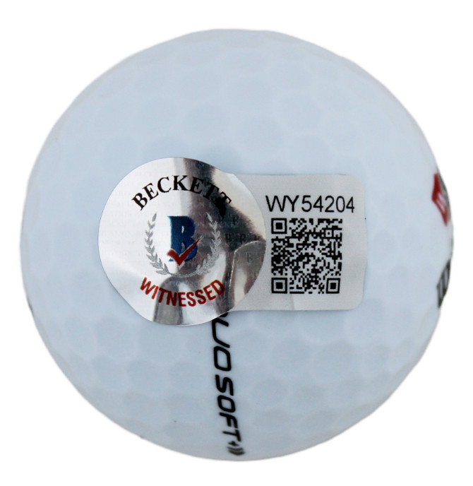 Chevy Chase Authentic Signed Bushwood Country Club Logo Golf Ball BAS Witnessed