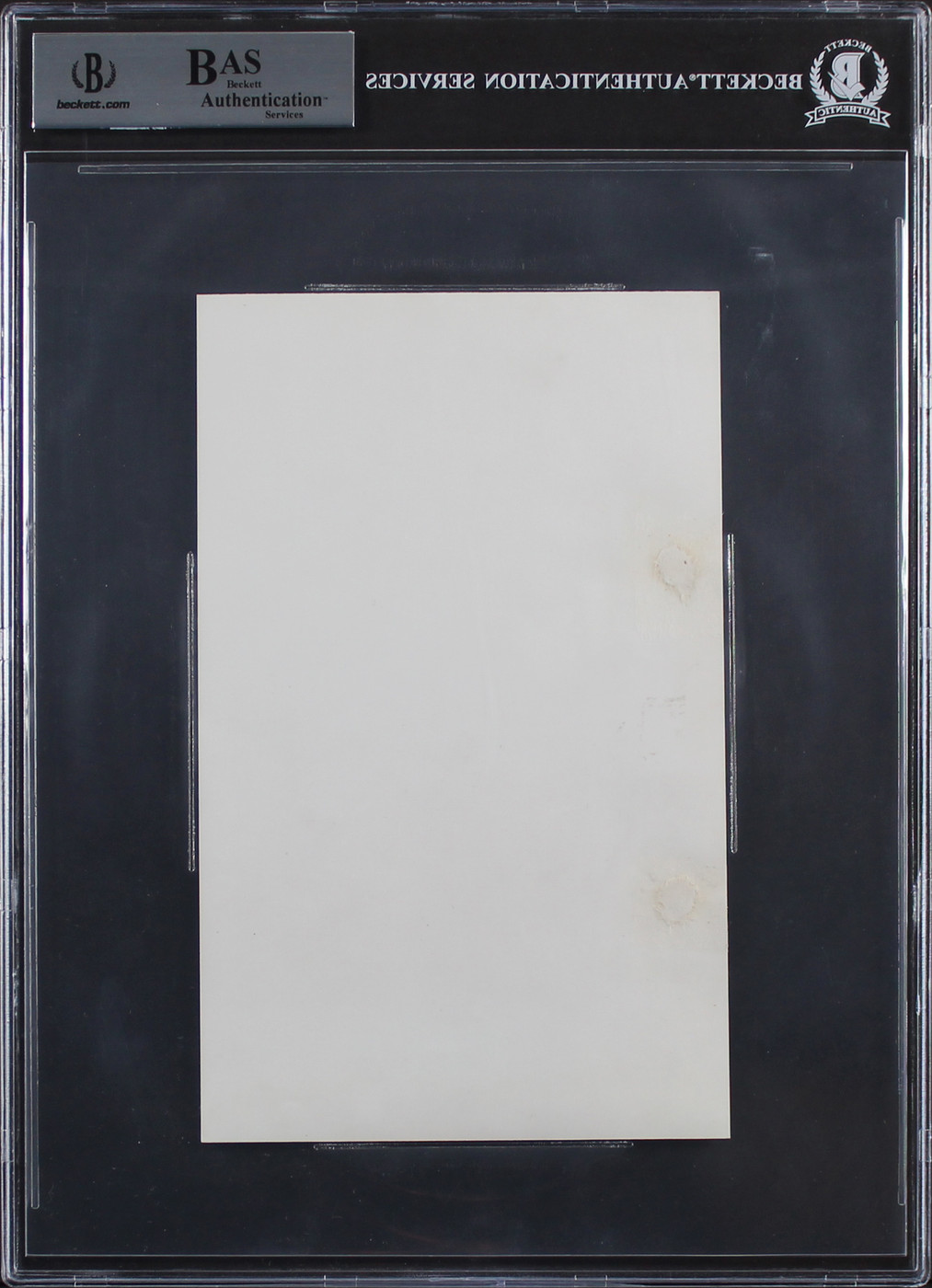 Alec Guinness "Star Wars, Good Wishes 1978" Signed B&W 5x8 Photo BAS Slabbed