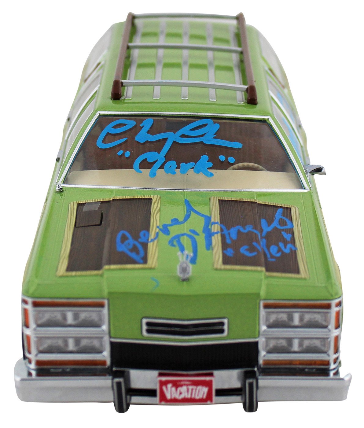 Vacation (4) Chase, D'Angelo, Hall & Barron Signed  Family Truckster BAS Wit 1
