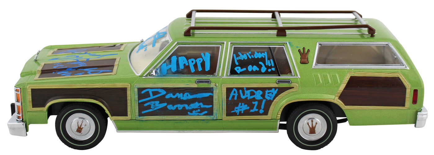 Vacation (4) Chase, D'Angelo, Hall & Barron Signed  Family Truckster BAS Wit 1