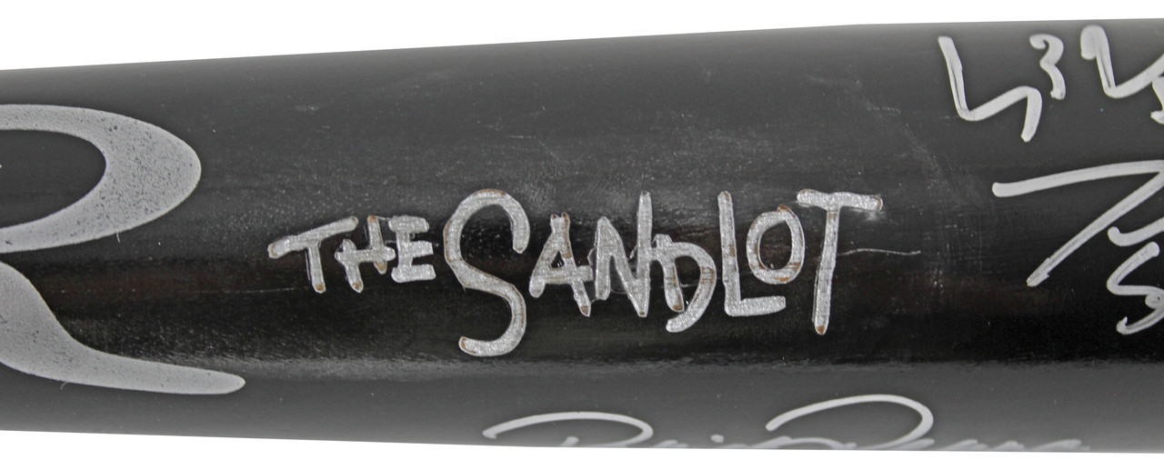 The Sandlot (8) Guiry, Leopardi, Renna +5 Signed Bat w/ Character Names BAS