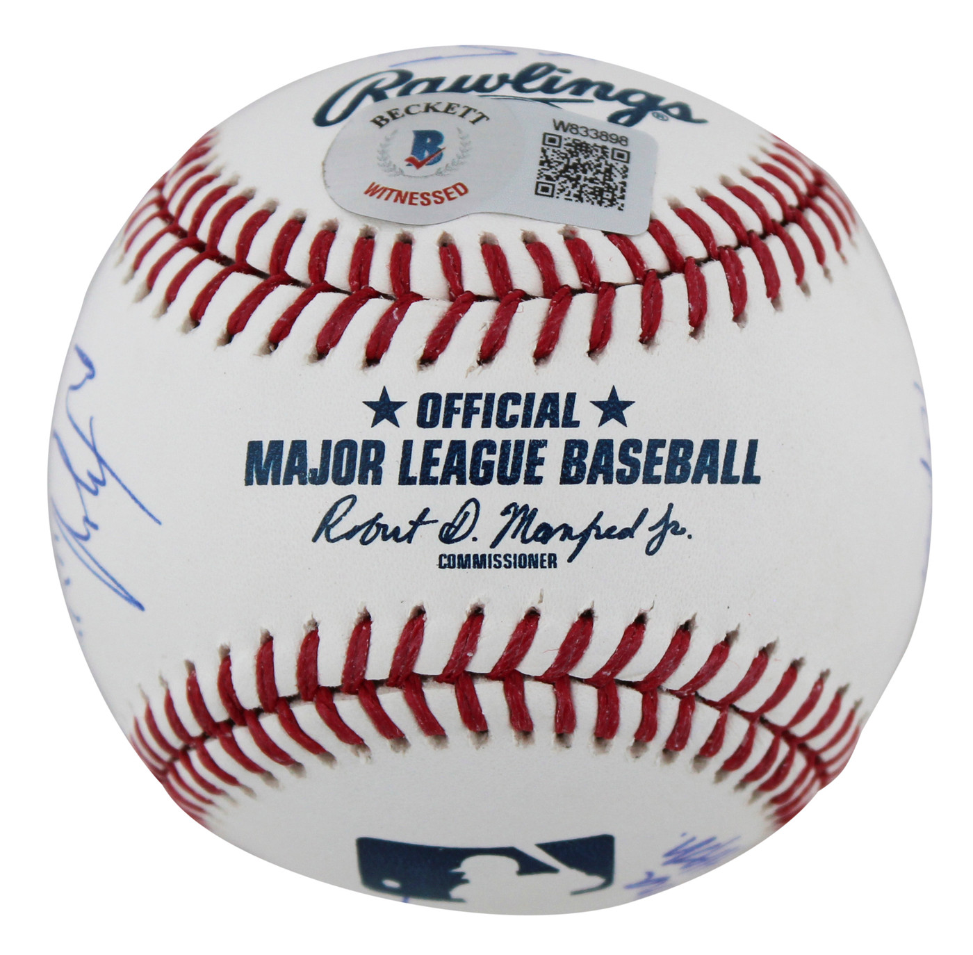 Sandlot (8) Guiry, Leopardi, Renna +5 Signed Sandlot Baseball w/ Character BAS