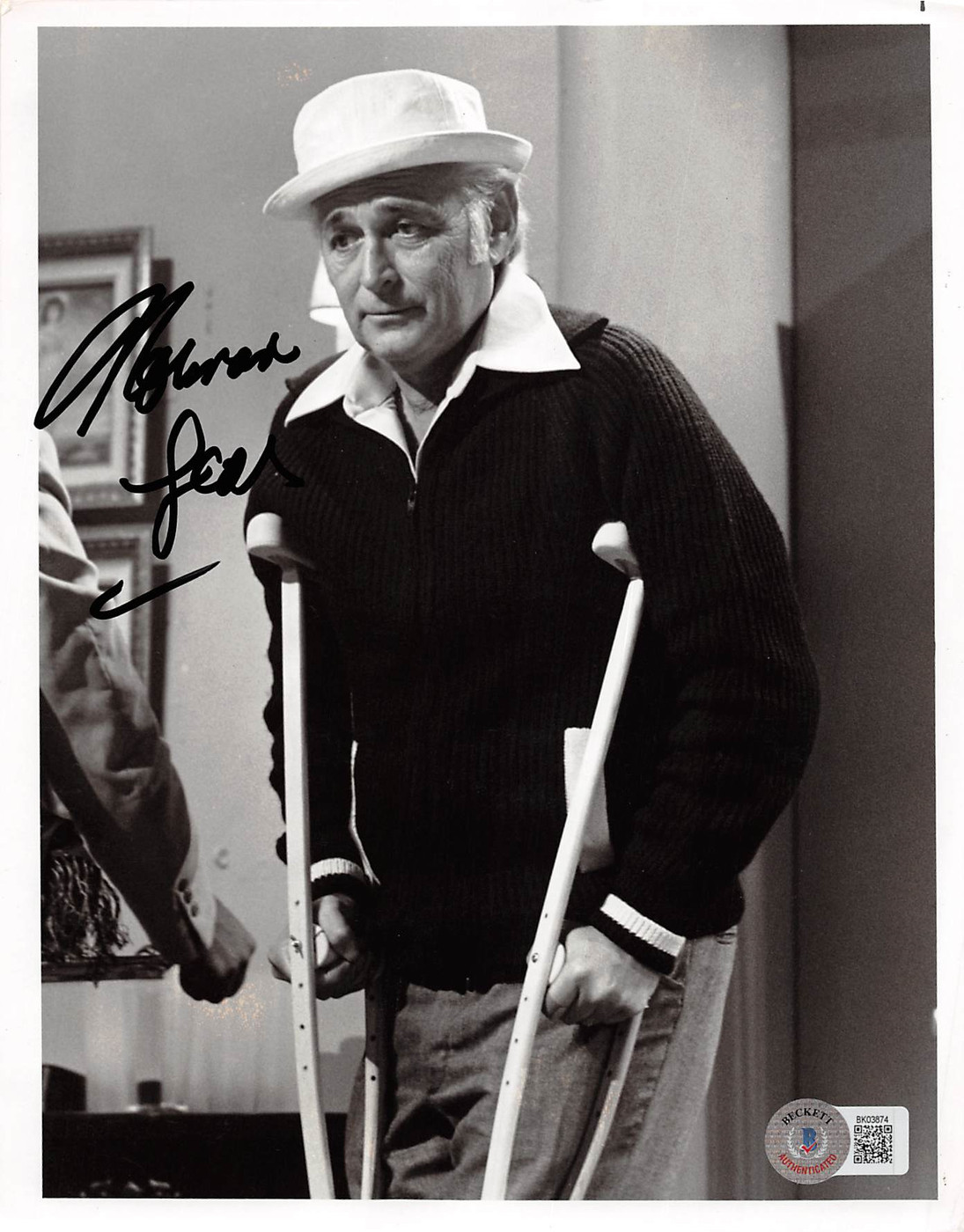 Norman Lear All In The Family Authentic Signed 7x9 Photo BAS #BK03874