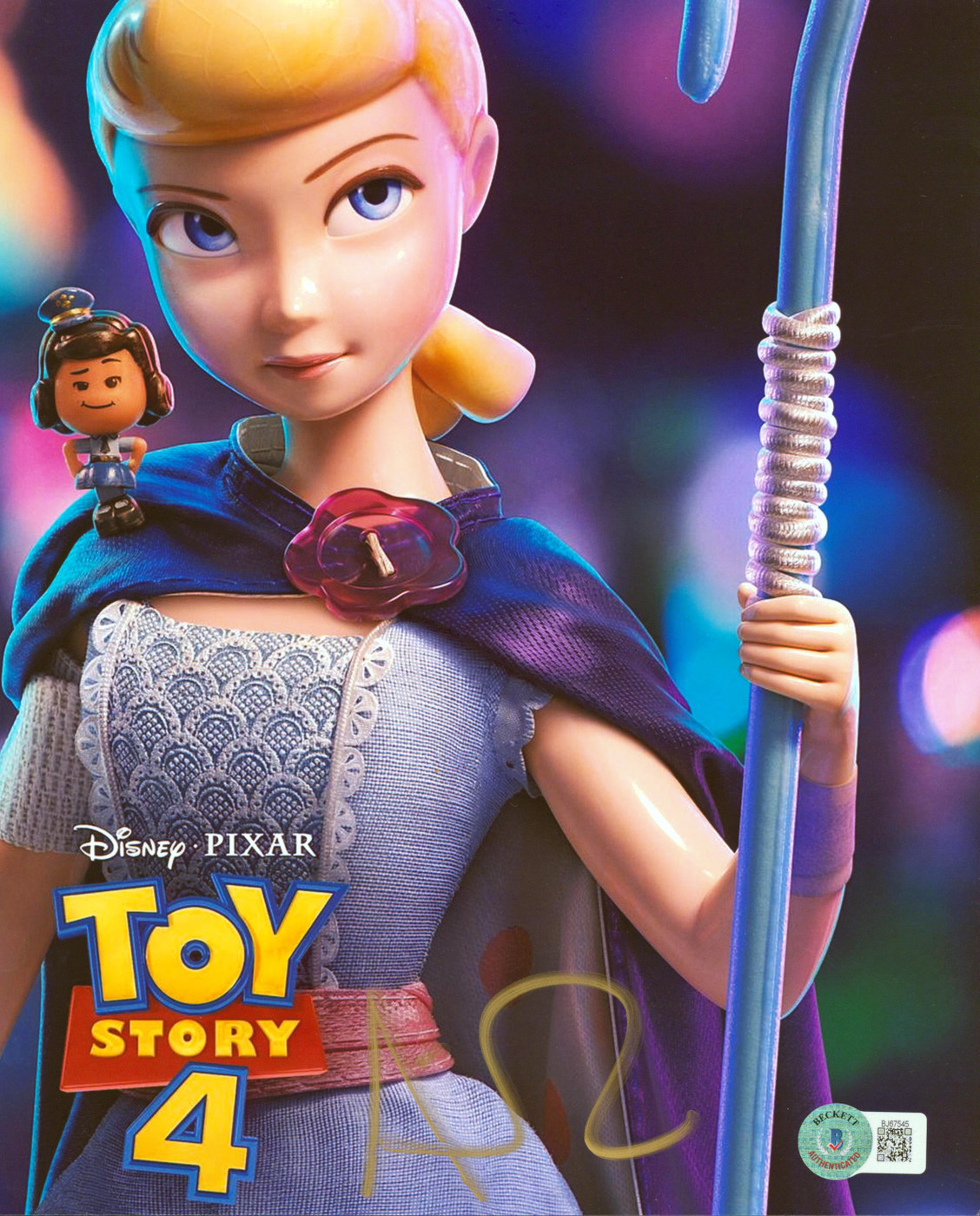 Annie Potts Toy Story 4 Authentic Signed 8x10 Photo Autographed BAS #BJ67545