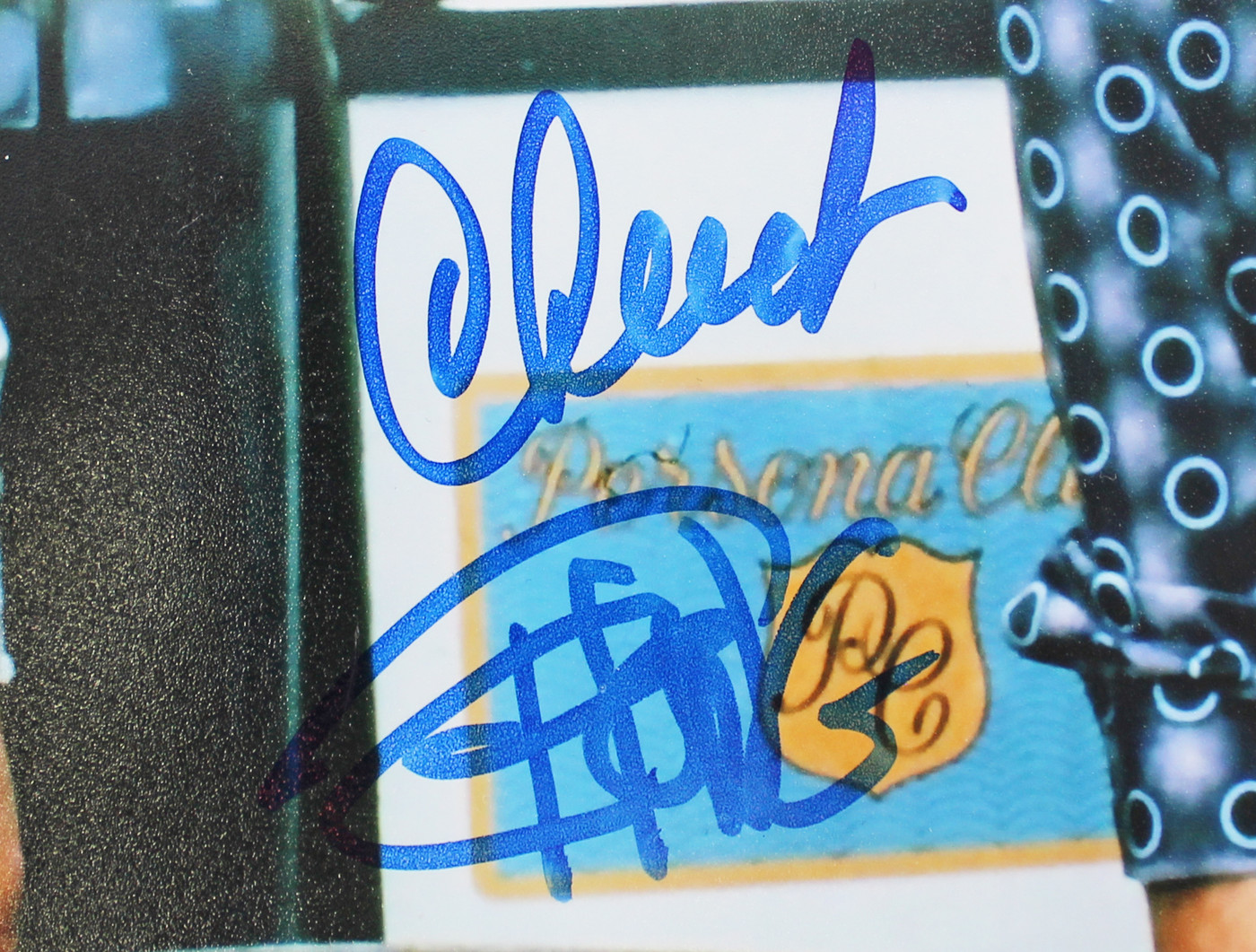 Cheech Marin & Tommy Chong Up in Smoke Signed 8x10 Horizontal Keg Photo BAS