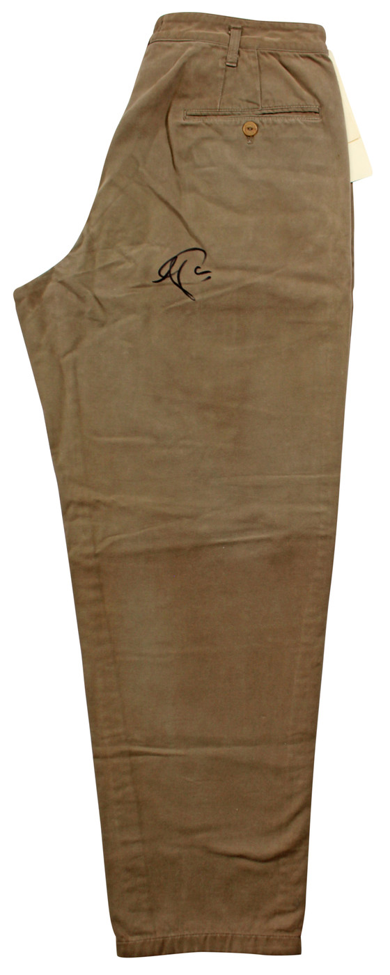 Al Pacino Frankie & Johnny Signed Screen Worn Tan Boneville Pants BAS #AB61460