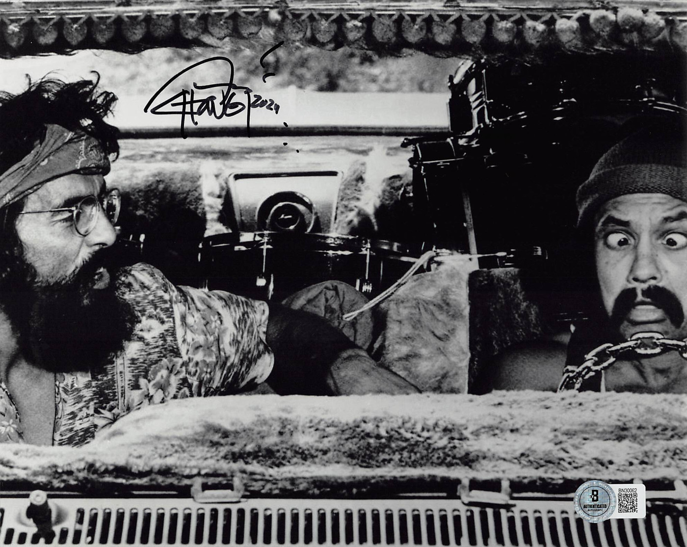 Tommy Chong Cheech & Chong Authentic Signed 8x10 Horizontal Photo BAS 13