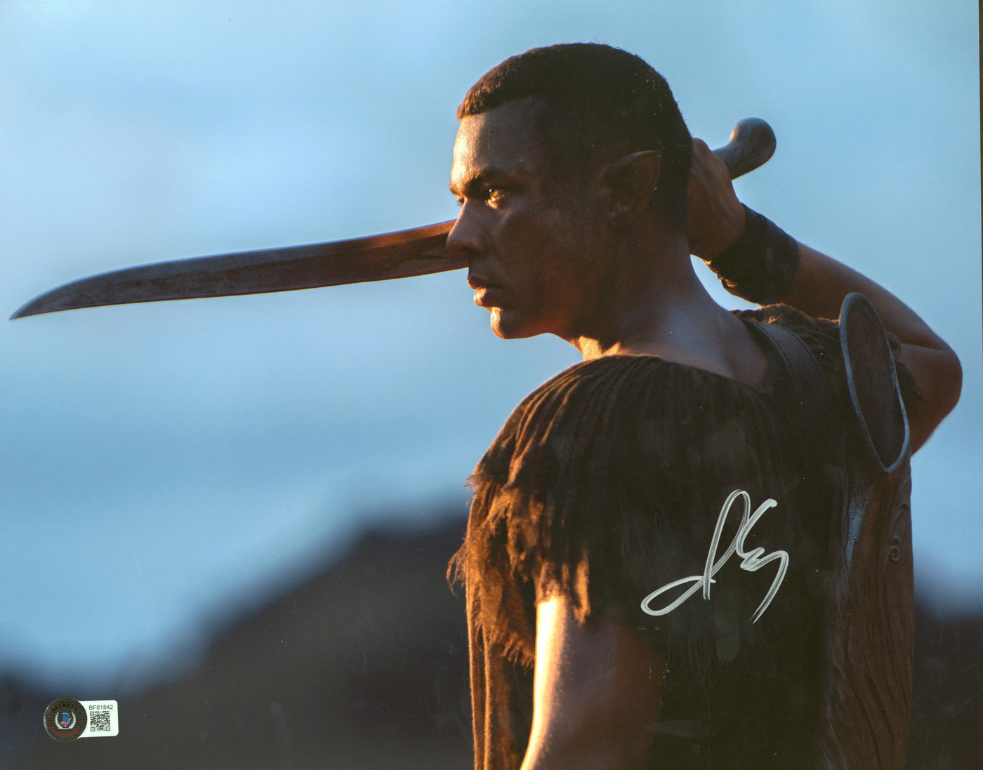 Ismael Cruz Cordova The Lord of the Rings Signed 11x14 Photo BAS #BF81842