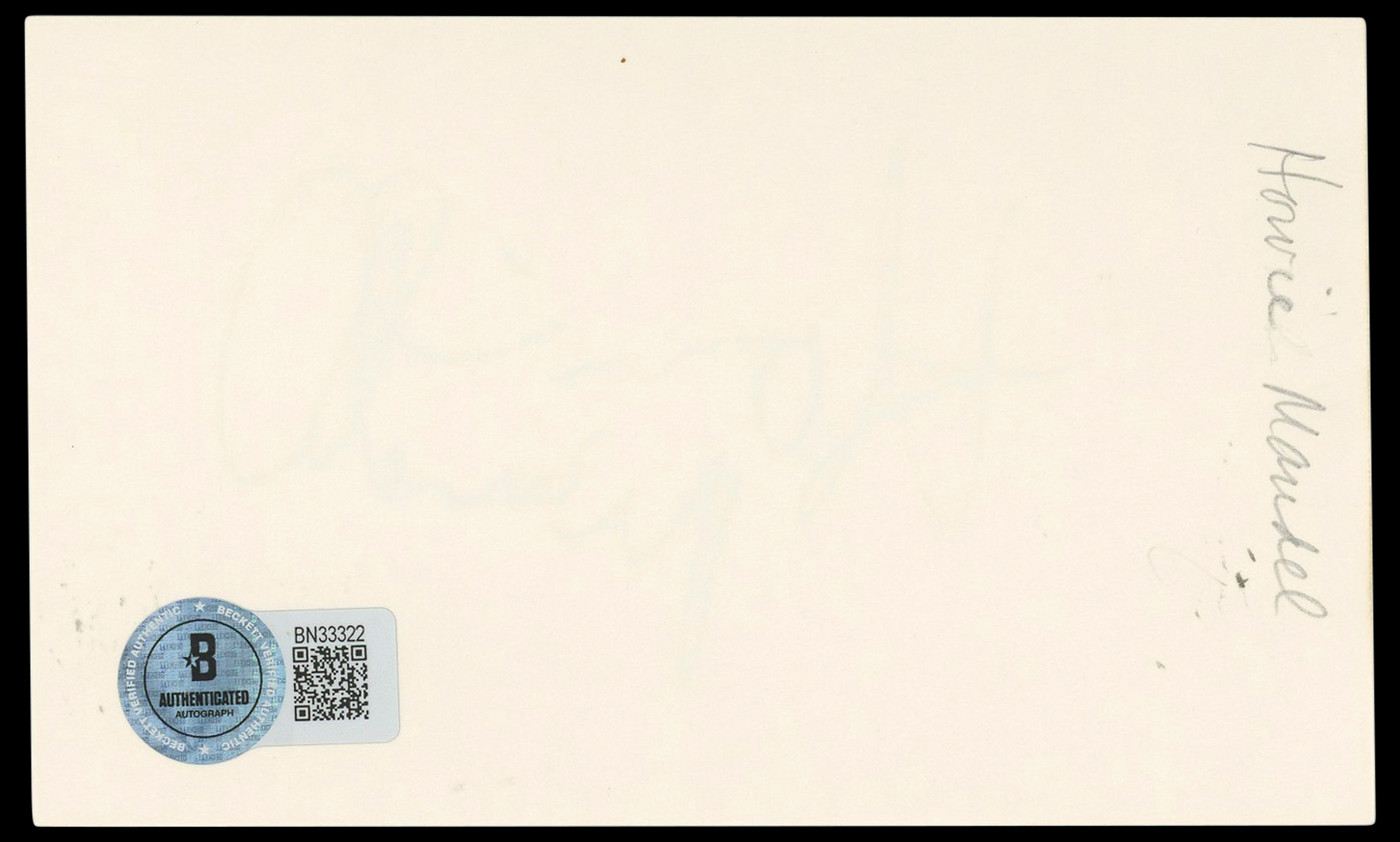 Howie Mandel Deal or No Deal Authentic Signed 3x5 Index Card BAS