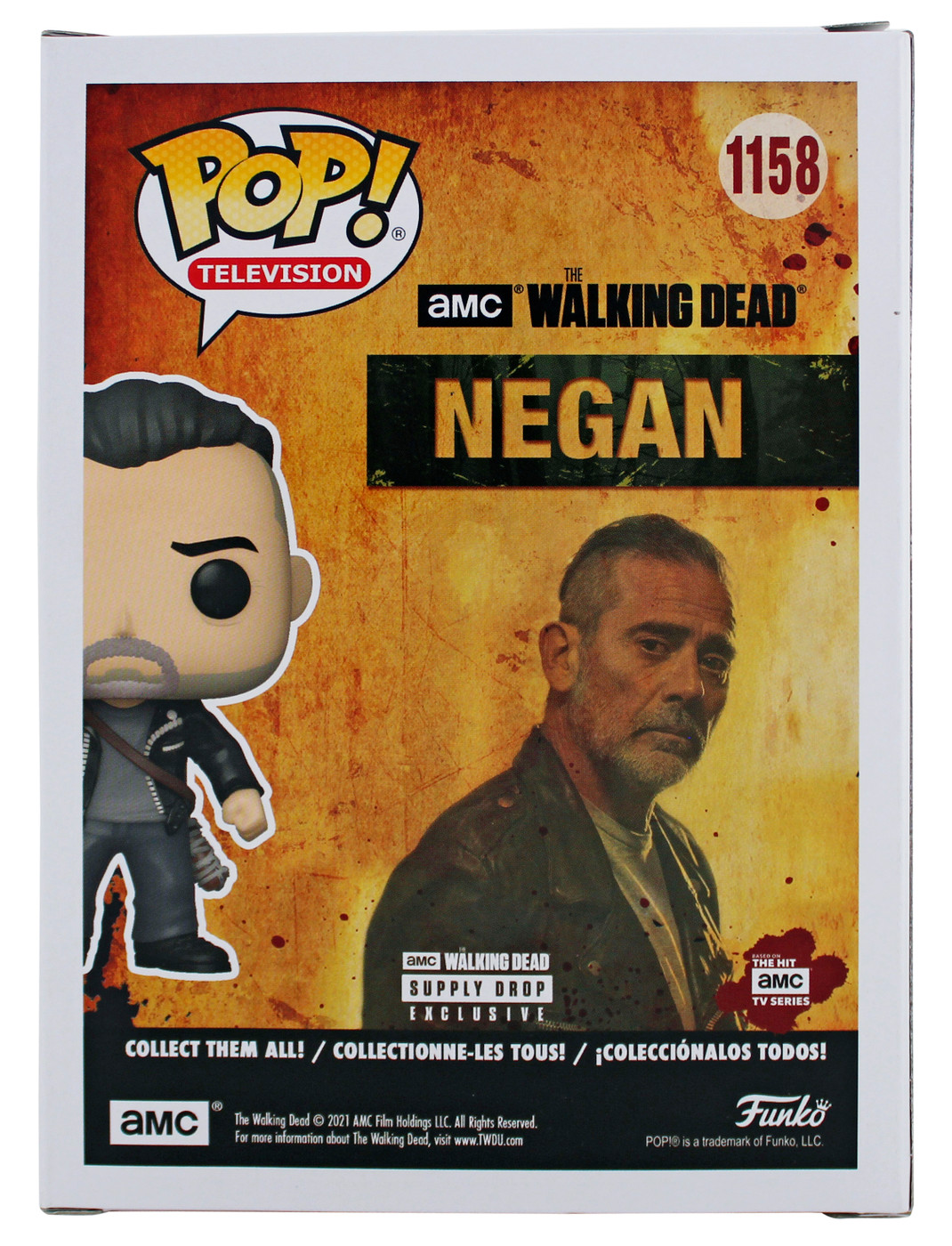 Funko pop! ウォーキング・デッド Negan (箱なし) Amazon.com: Funko POP Television: The Walking Dead - Negan