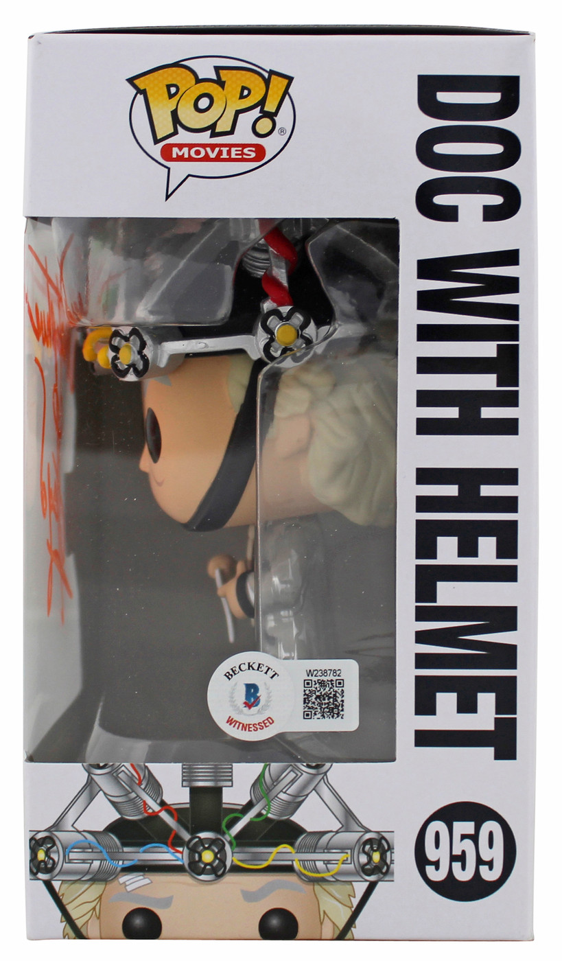Christopher Lloyd Back To The Future Signed #959 Funko Pop