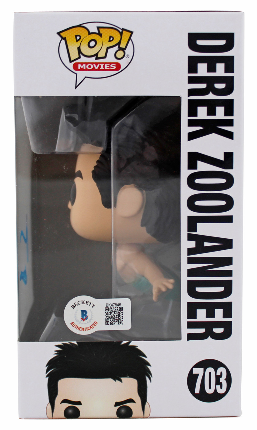 Ben Stiller Zoolander Signed #703 Funko Pop Vinyl Figure w/ Blue