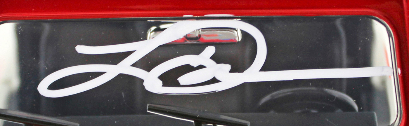 Laura Dern & Sam Neill Jurassic Park Signed Jurassic World Die Cast Jeep BAS