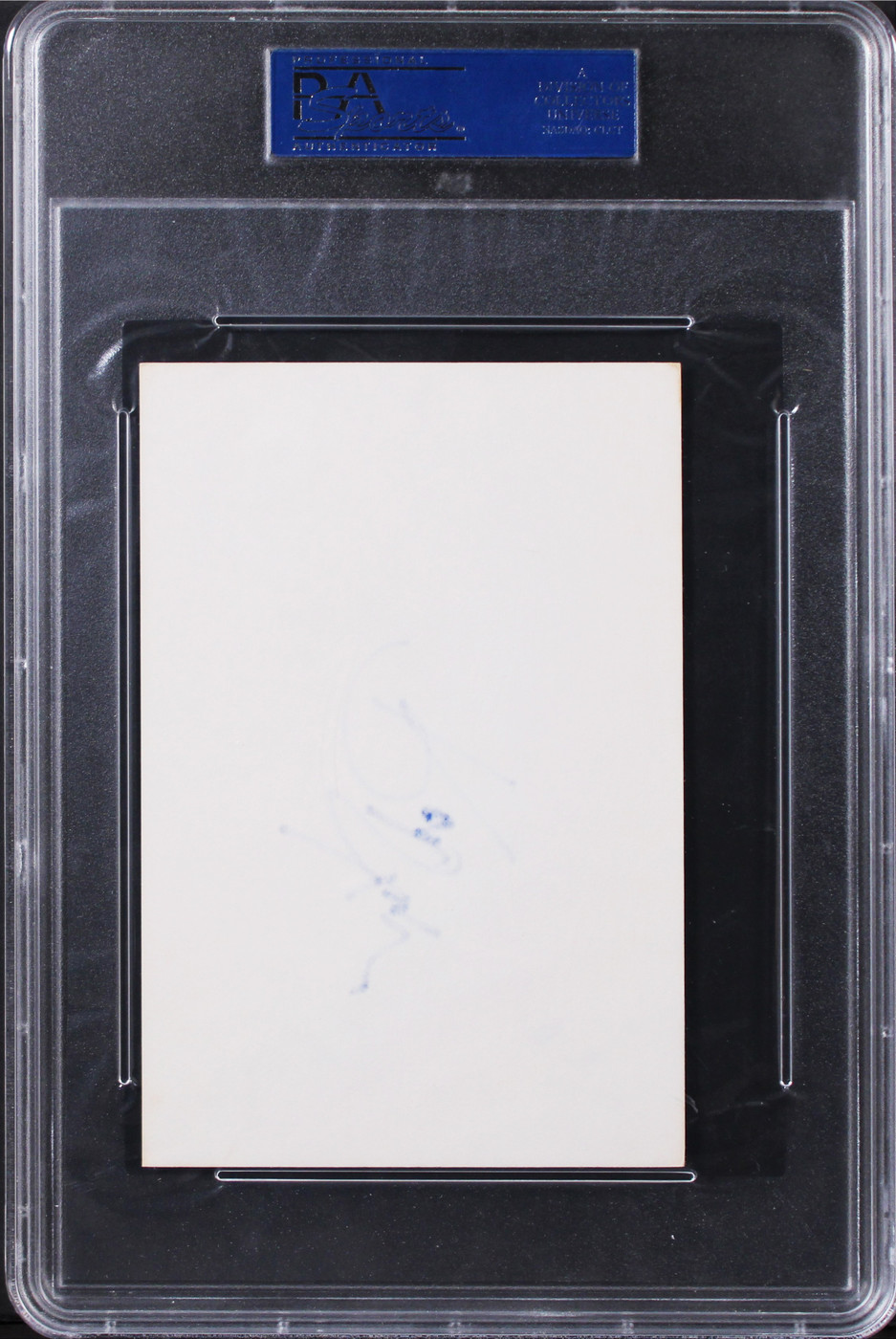 Rod Steiger In The Heat of the Night Authentic Signed 4x6 Index Card PSA Slab