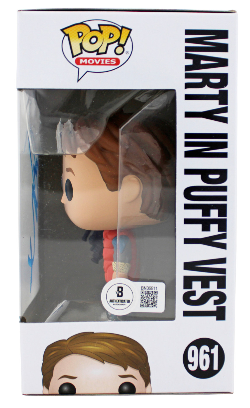Michael J. Fox Back To The Future Signed #961 Funko Pop Vinyl
