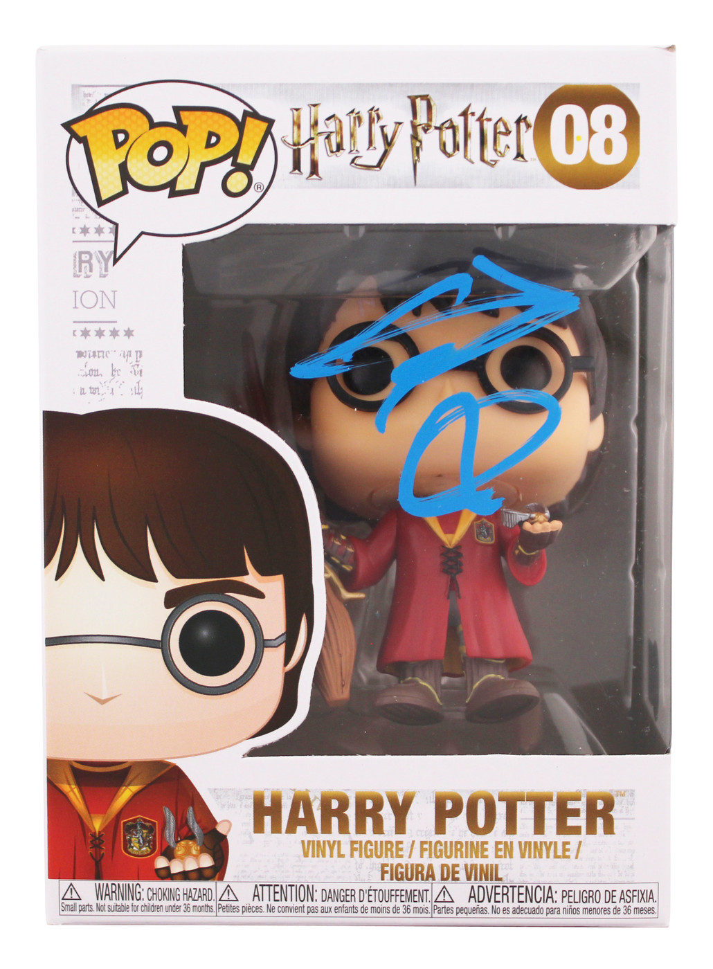 Daniel Radcliffe Harry Potter Authentic Signed #08 Funko Pop Vinyl Figure BAS