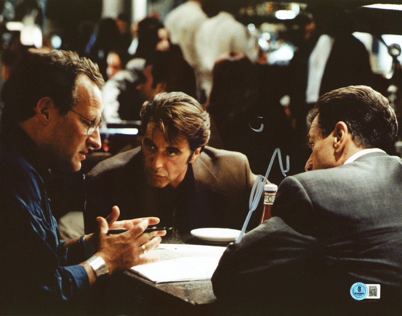 Al Pacino Heat Authentic Signed 11x14 Horizontal Photo BAS #BS20536