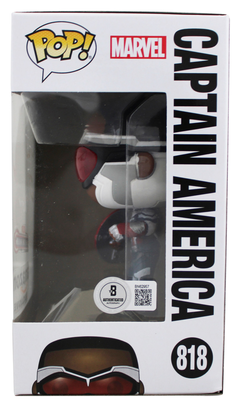 David Goggins Authentic Signed Captain America #818 Funko Pop