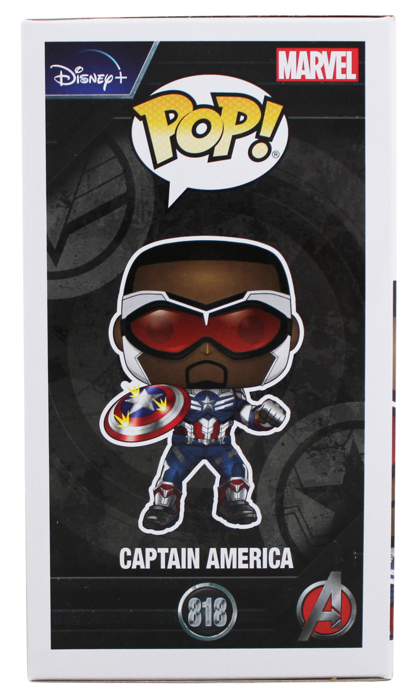 David Goggins Authentic Signed Captain America #818 Funko Pop