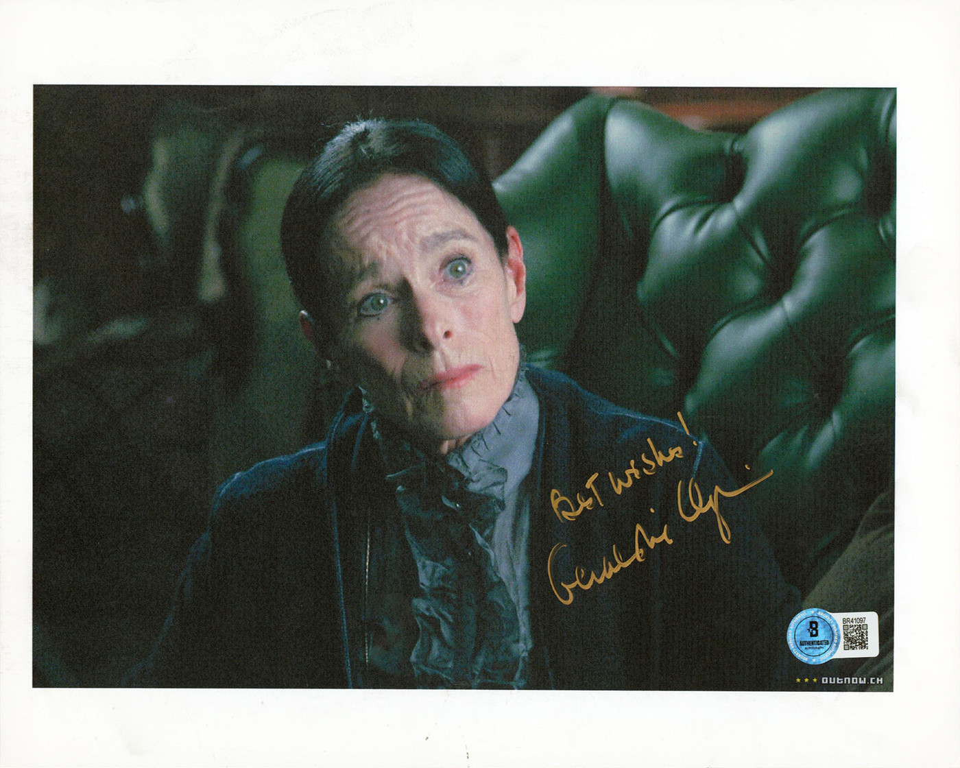 Geraldine Chaplin The Orphanage "Best Wishes!" Signed 8.5x11 Photo BAS #BR41097