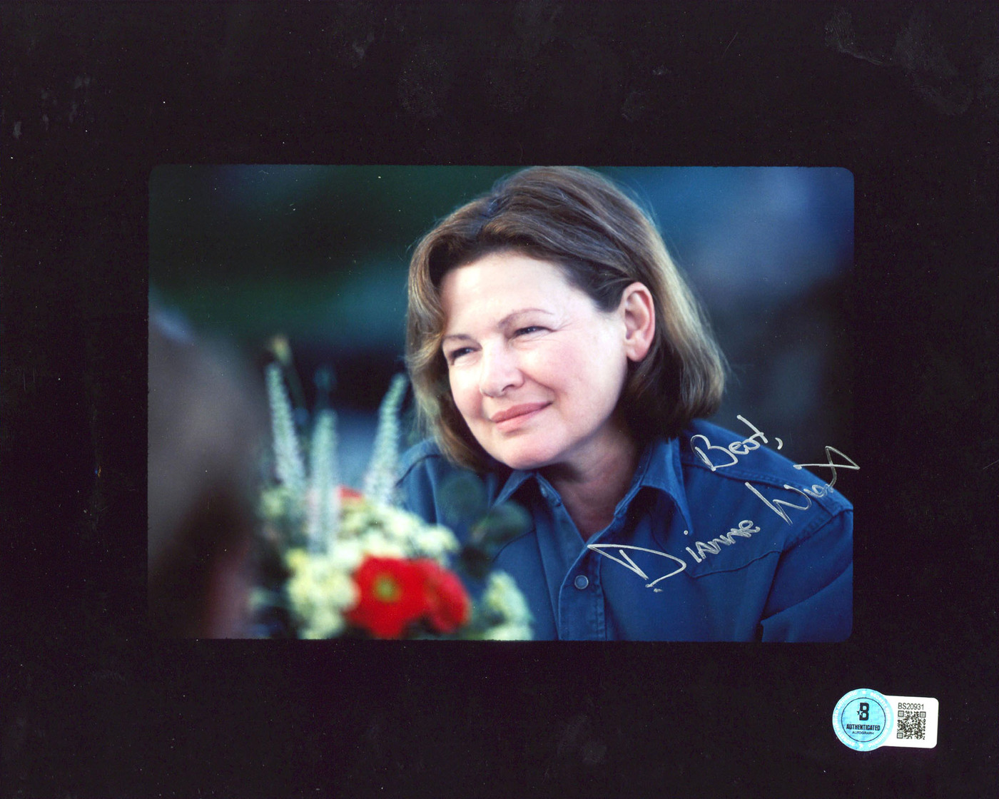 Dianne Wiest The Horse Whisperer "Best" Authentic Signed 8x10 Photo BAS #BS20931