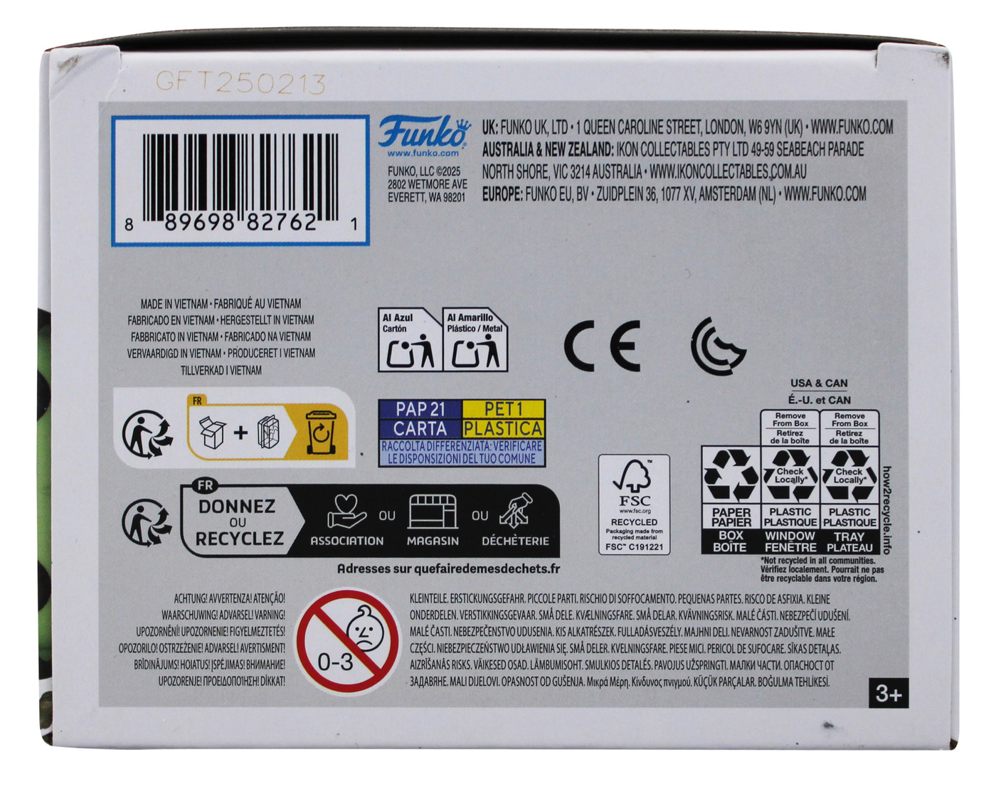 Idina Menzel Wicked Authentic Signed Elphaba #1696 Funko Pop Vinyl Figure BAS