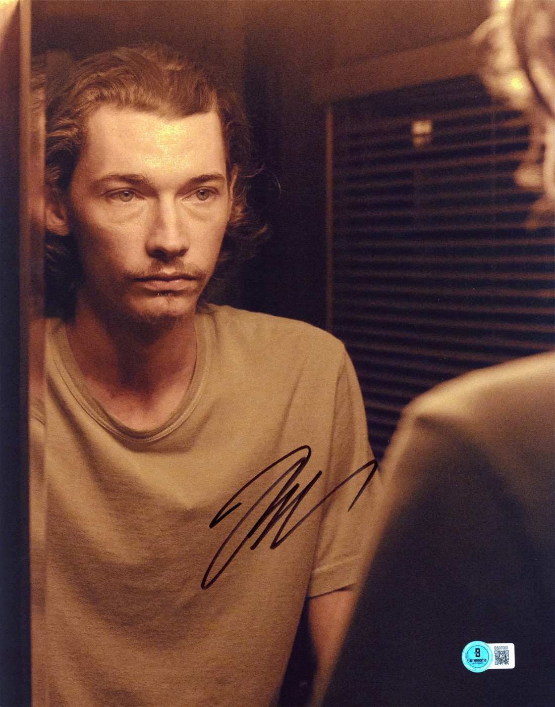 Jacob Lofland Landman Authentic Signed 11x14 Vertical Photo BAS #BS97000