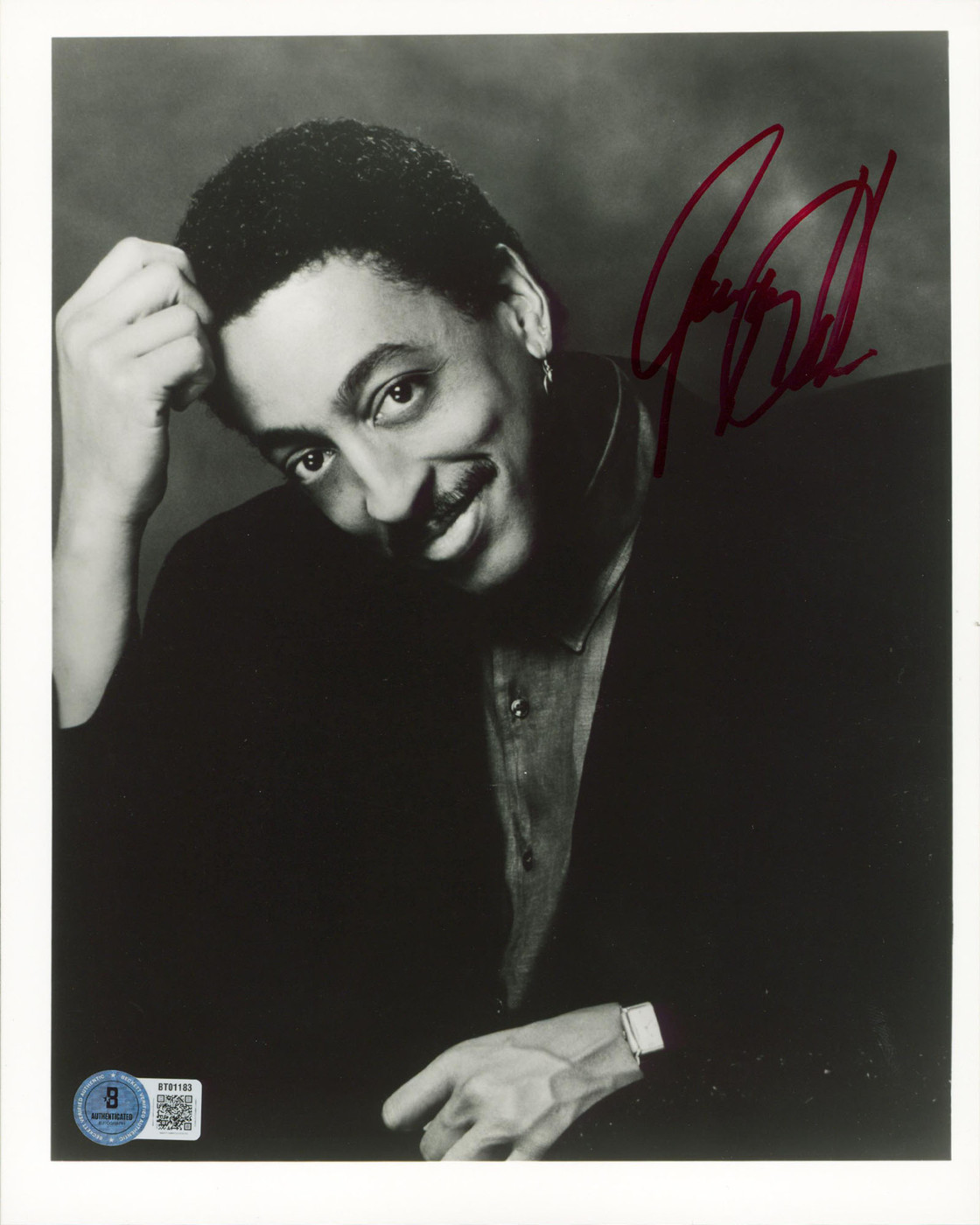 Gregory Hines Running Scared Authentic Signed 8x10 Vertical Photo BAS #BT01183