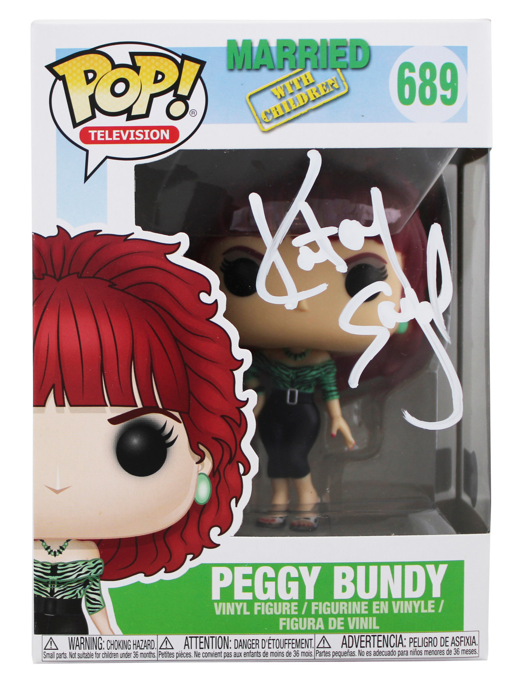 Katey Sagal Married W/ Children Signed Peggy #689 Funko Pop Vinyl Figure BAS