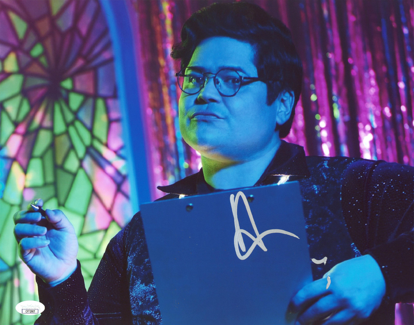 Harvey Guillen What We Do In The Shadows Signed 11x14 Photo JSA #CF72987