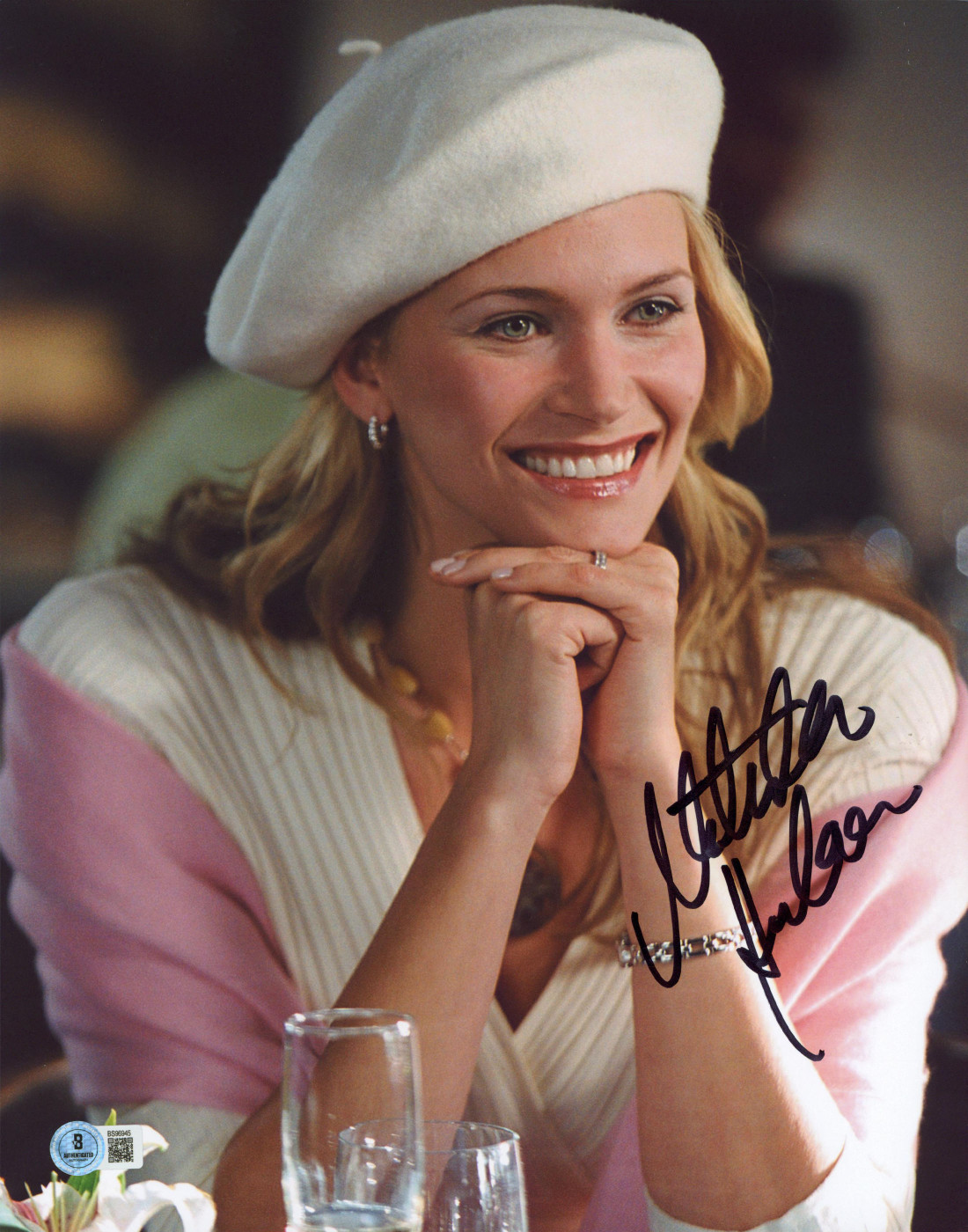 Natasha Henstridge The Whole Ten Yards Authentic Signed 11x14 Photo BAS #BS96945