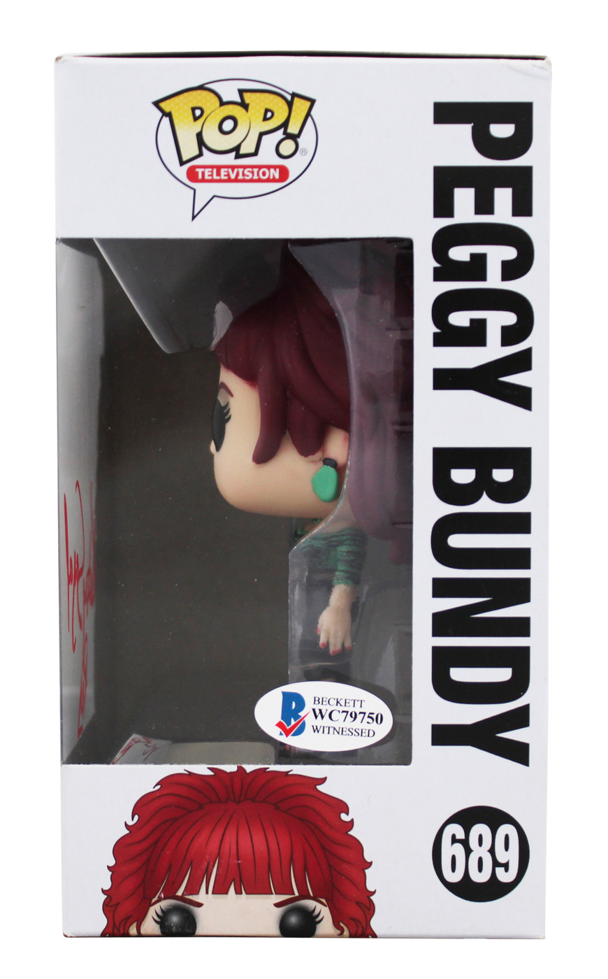 Katey Sagal Married W/ Children "Peg" Signed Peggy #689 Funko Pop Figure BAS Wit