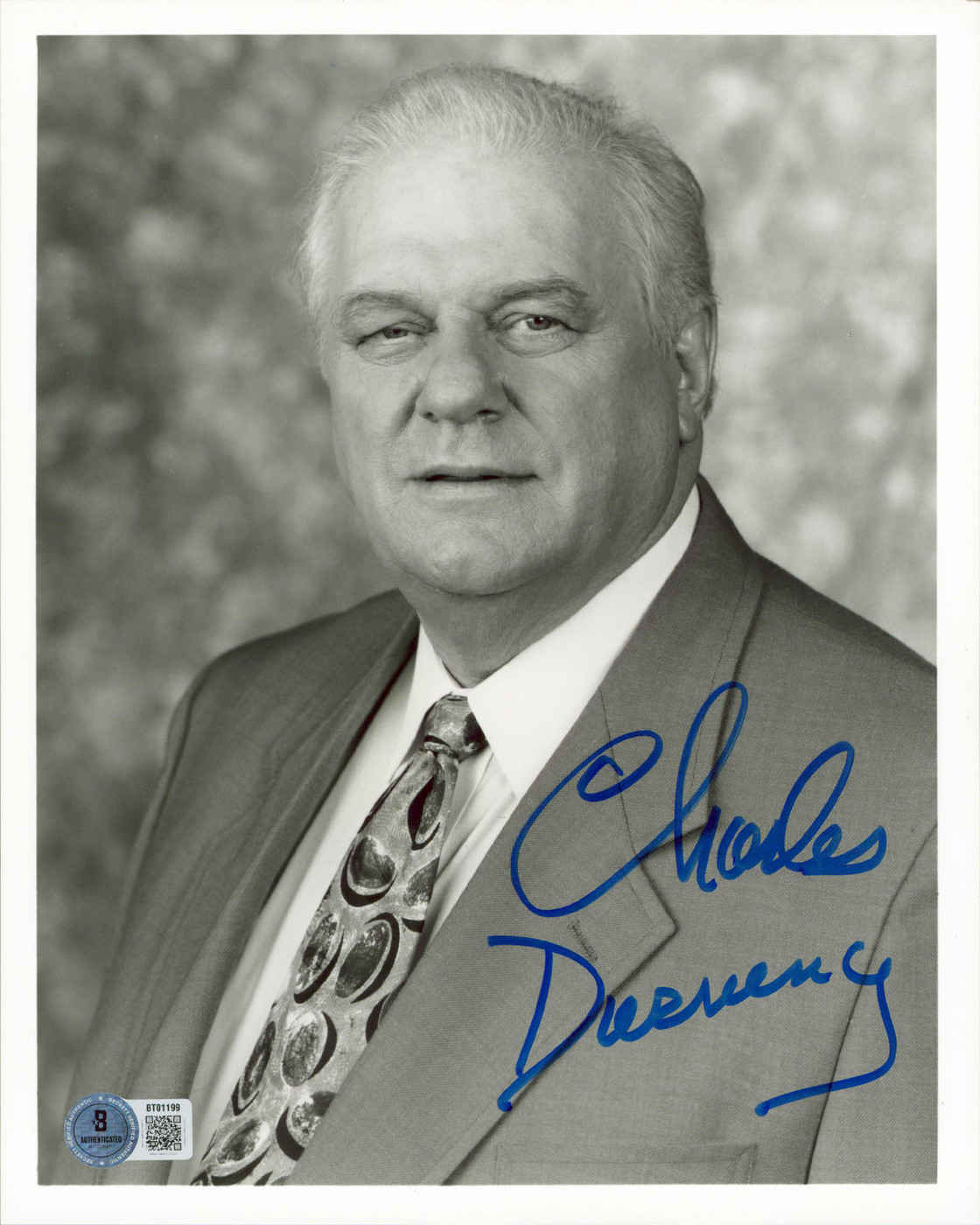 Charles Durning O Brother, Where Art Thou Signed 8x10 Photo BAS #BT01199