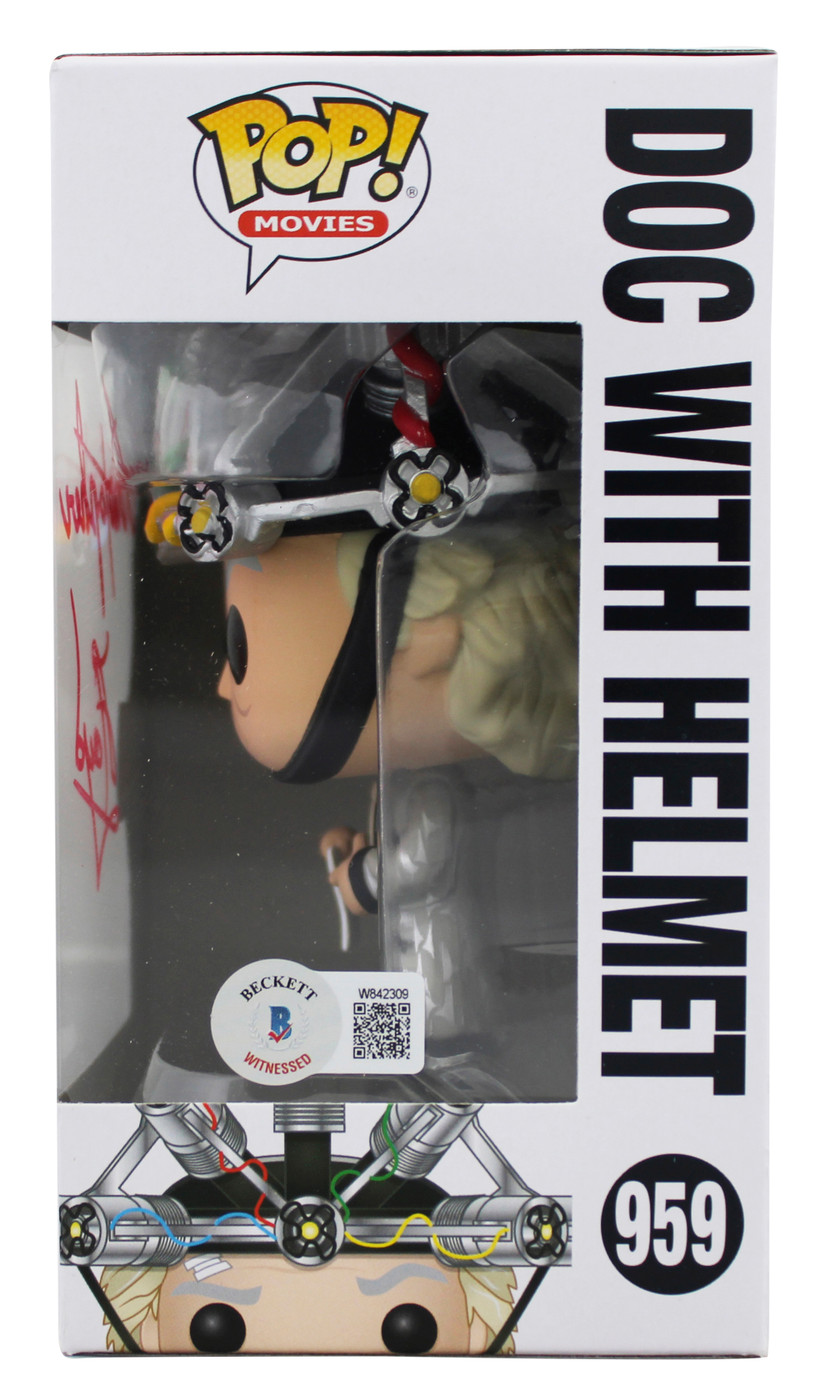 Christopher Lloyd Back To The Future Signed #959 Funko Pop
