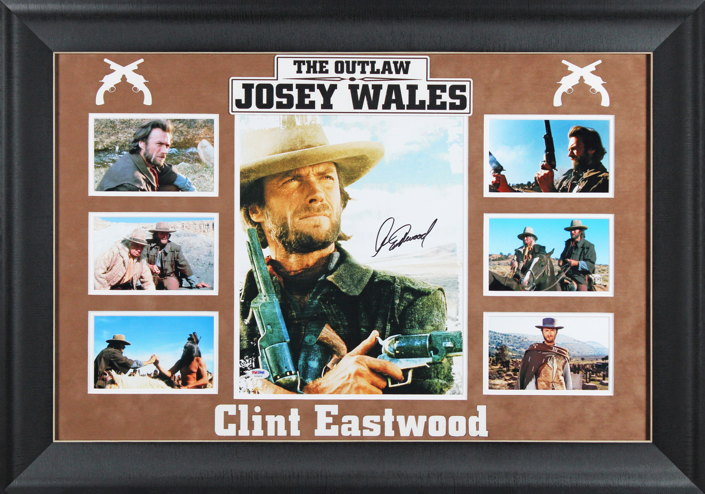 Clint Eastwood The Outlaw Josey Wales Signed 11x14 Framed Photo PSA/DNA #X03478